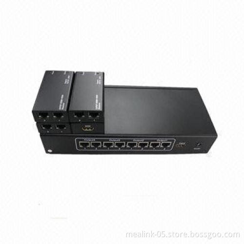 1 x 4 HDMI® Extender, Over-single Cat5e/6, IR, 3D